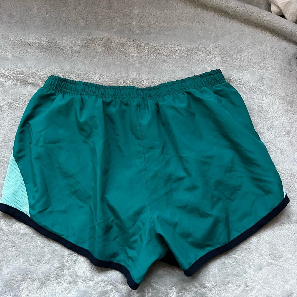 Teal blue Nike shorts
